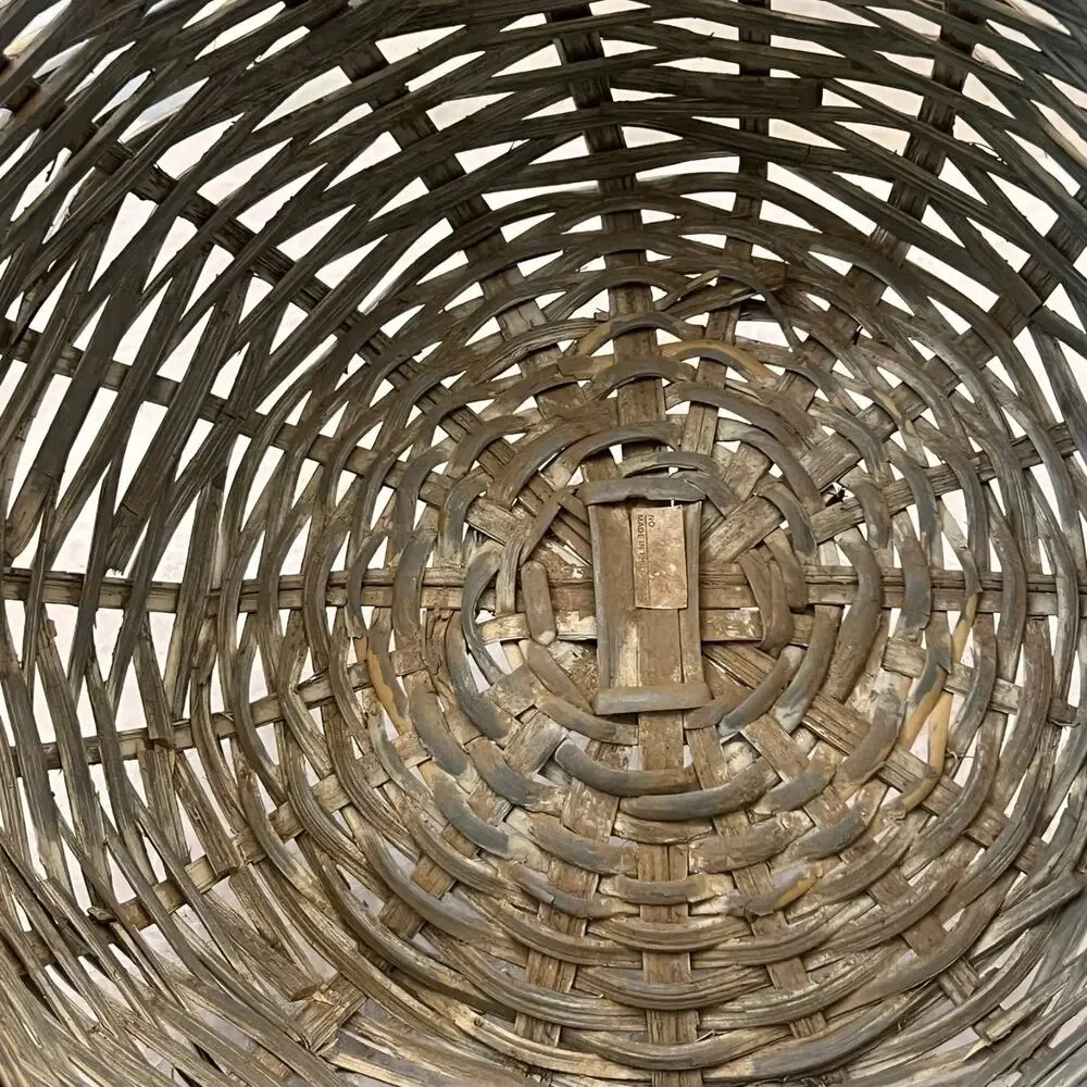 Medium Round Wicker Basket 11